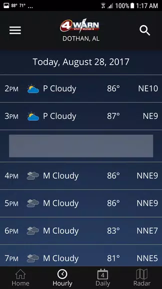 WTVY-TV 4Warn Weather應用截圖第1張