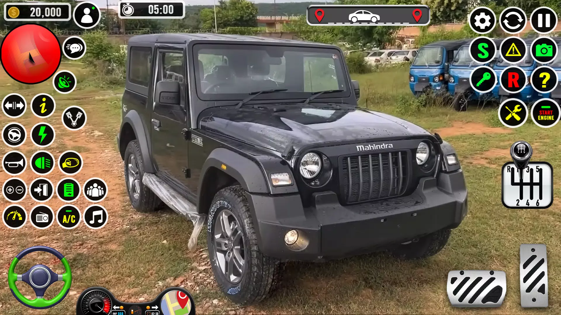 Schermata Jeep Driving Game: SUV Jeep 0