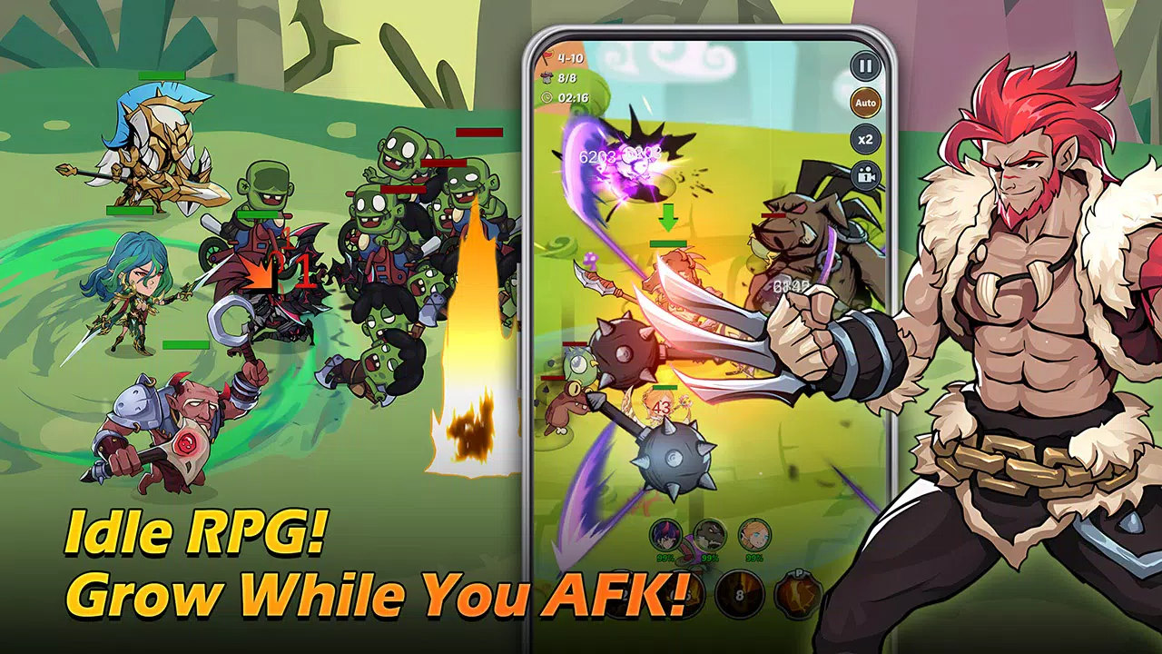 Legend hero : Idle RPG Games ภาพหน้าจอ 1