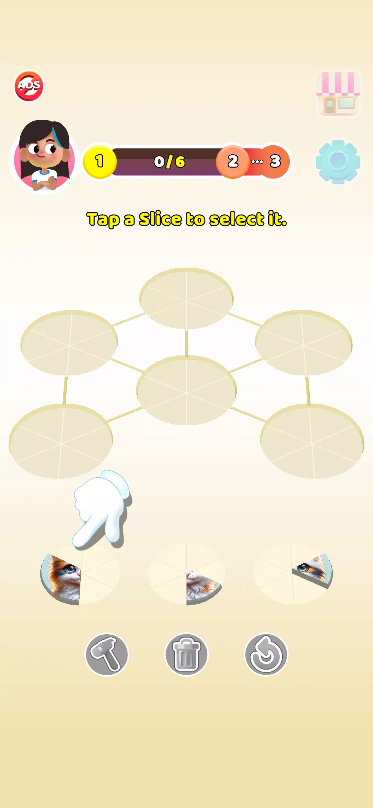 Mia's Slices: Art Puzzle Game Screenshot 3