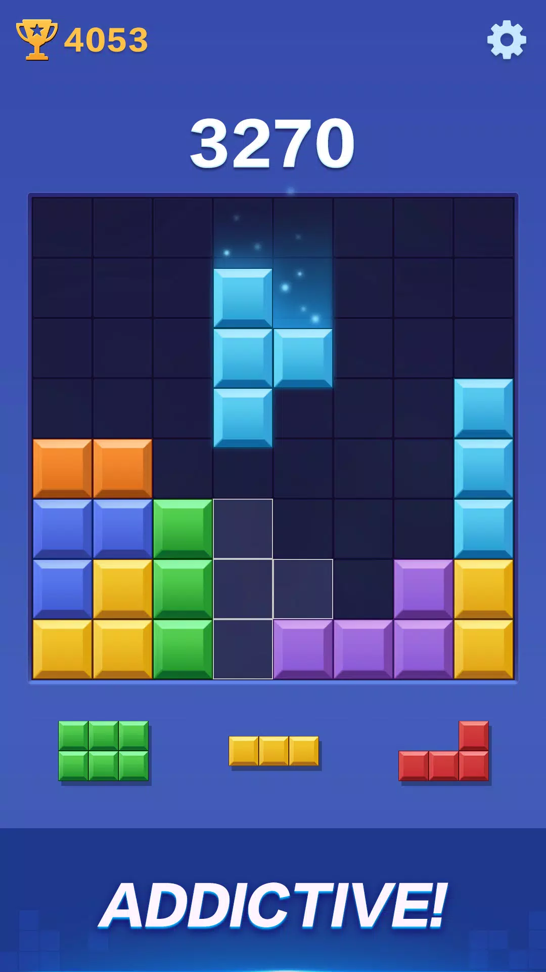 Block Rush - Block Puzzle Game Captura de pantalla 2