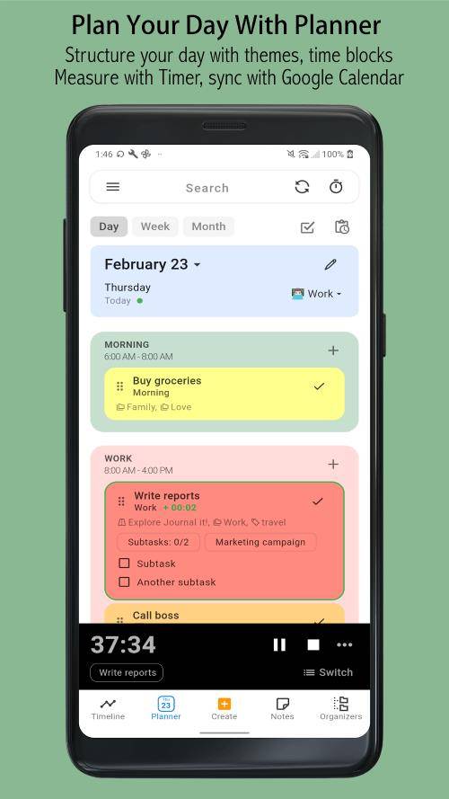 Journal it! - Bullet & Planner Screenshot 1