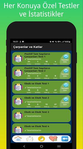 8. Sınıf Test Çöz Tüm Dersler ဖန်သားပြင်ဓာတ်ပုံ 2