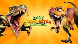 Dinosaur Merge Battle Fight 스크린샷 0