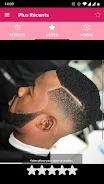 AfroBarber: men afro hairstyle Zrzut ekranu 1