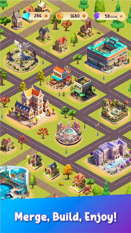 Merge Island - Dream Town Game ภาพหน้าจอ 0