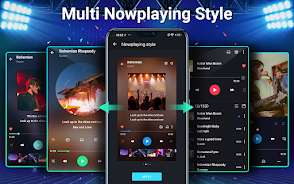 Music Player - Equalizer & MP3 Ảnh chụp màn hình 1