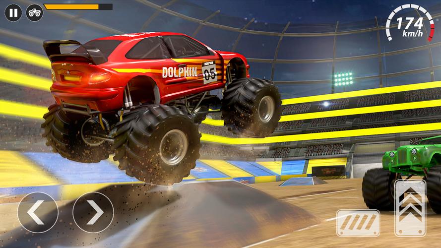 US Monster Truck Games Derby Скриншот 0