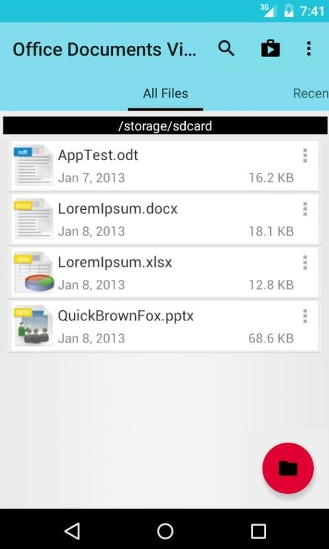 Office Documents Viewer Ảnh chụp màn hình 0