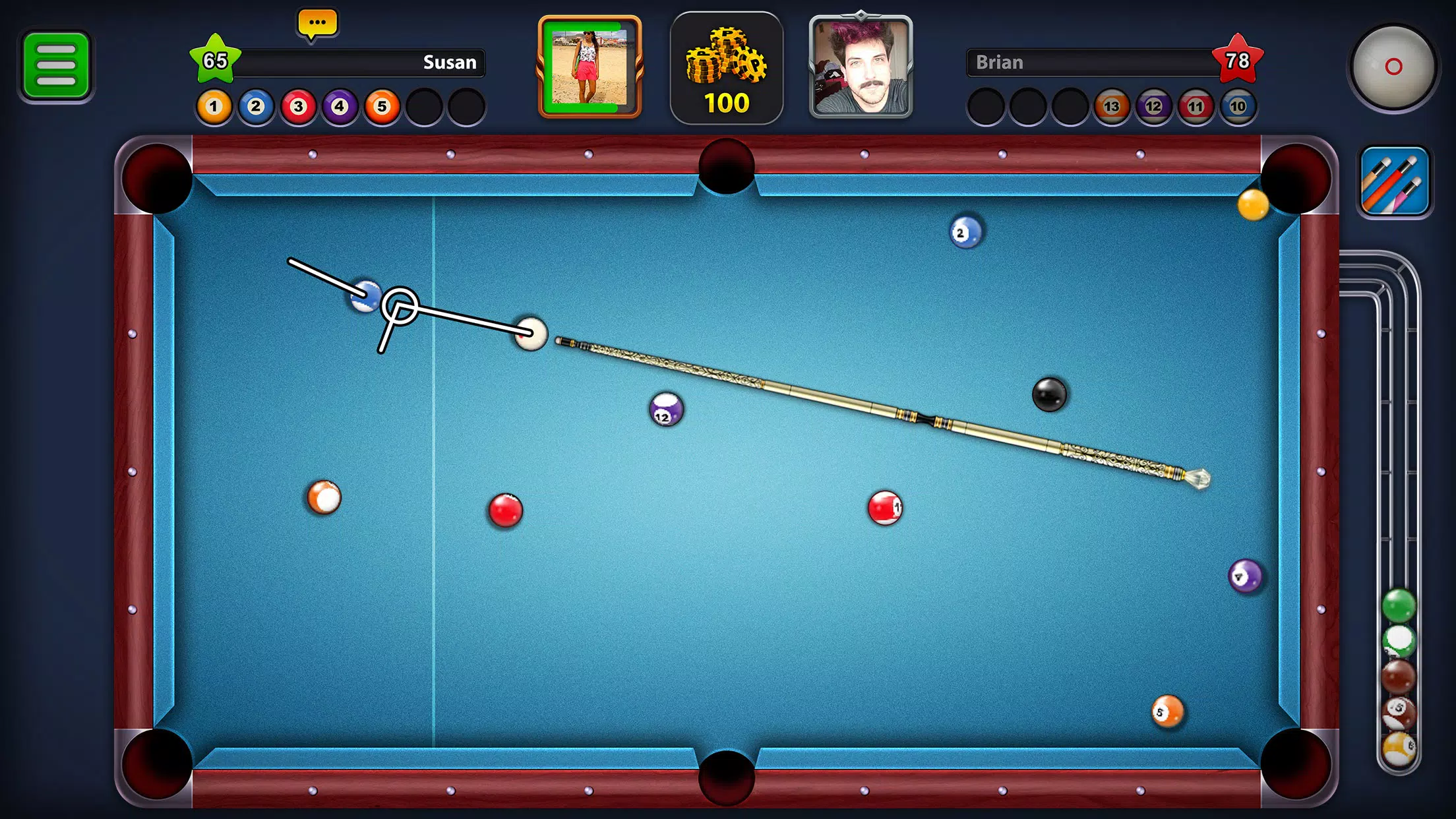 Billiards Game: 8 Ball Pool应用截图第2张