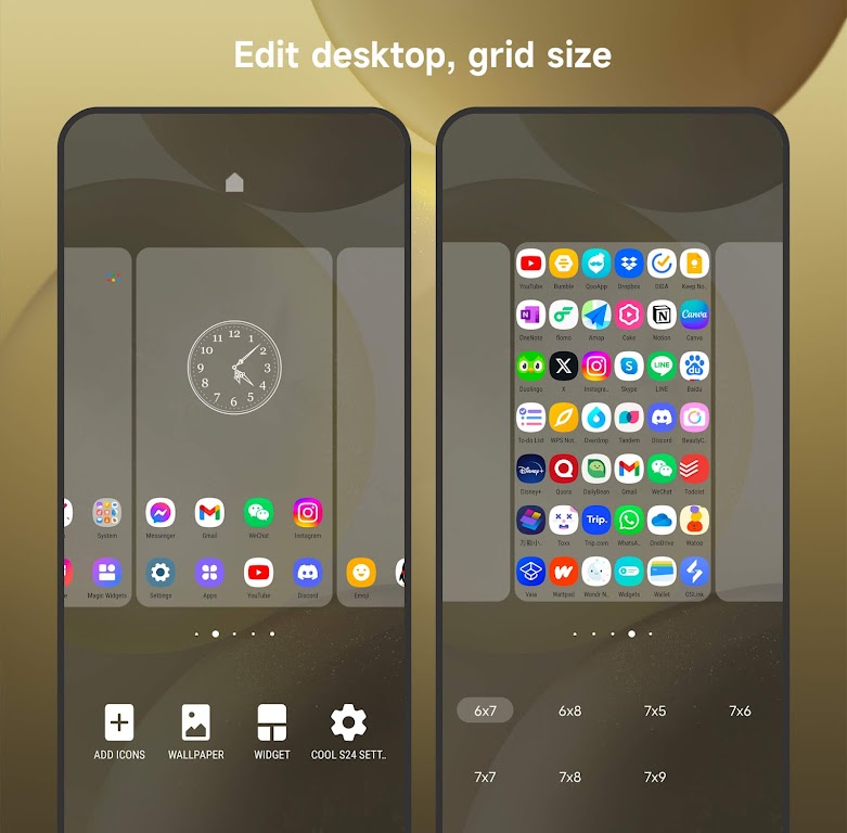 Cool S24 Launcher Galaxy OneUI Mod ဖန်သားပြင်ဓာတ်ပုံ 3