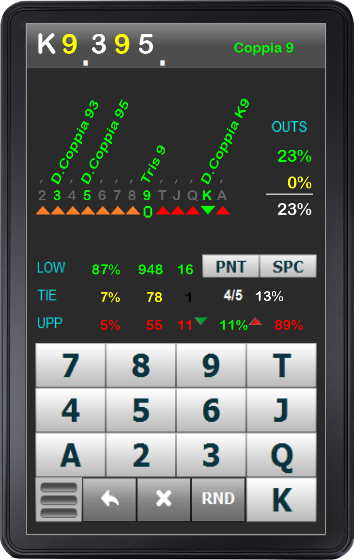 Rocker Poker Calculator II Free 스크린샷 2