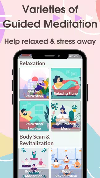 Guided Meditation & Relaxation Captura de pantalla 3