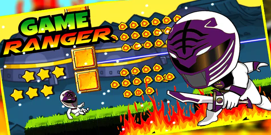 Superheroes Dino Rangers Dash 스크린샷 1