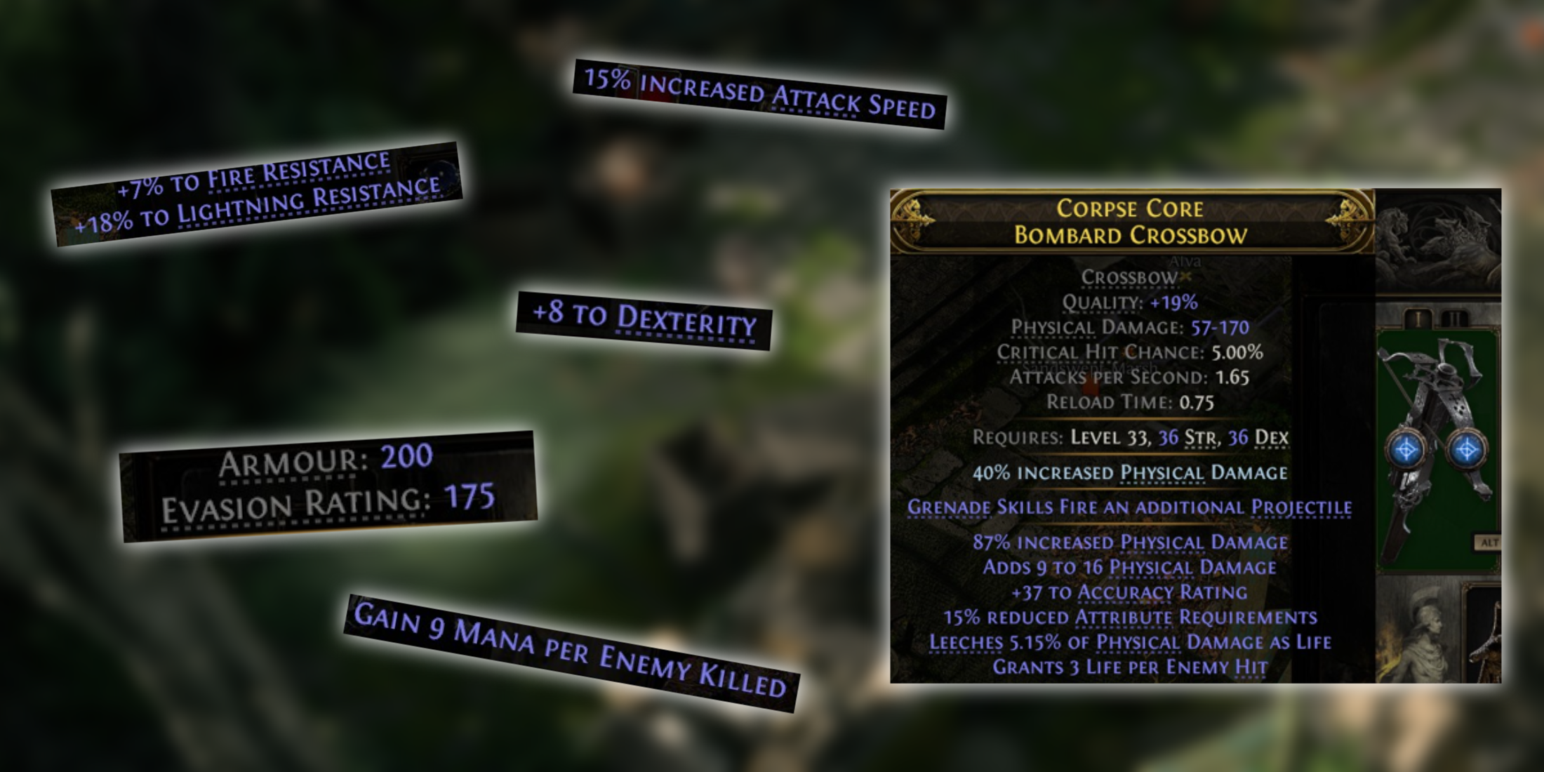 Image: Mercenary Item Stats