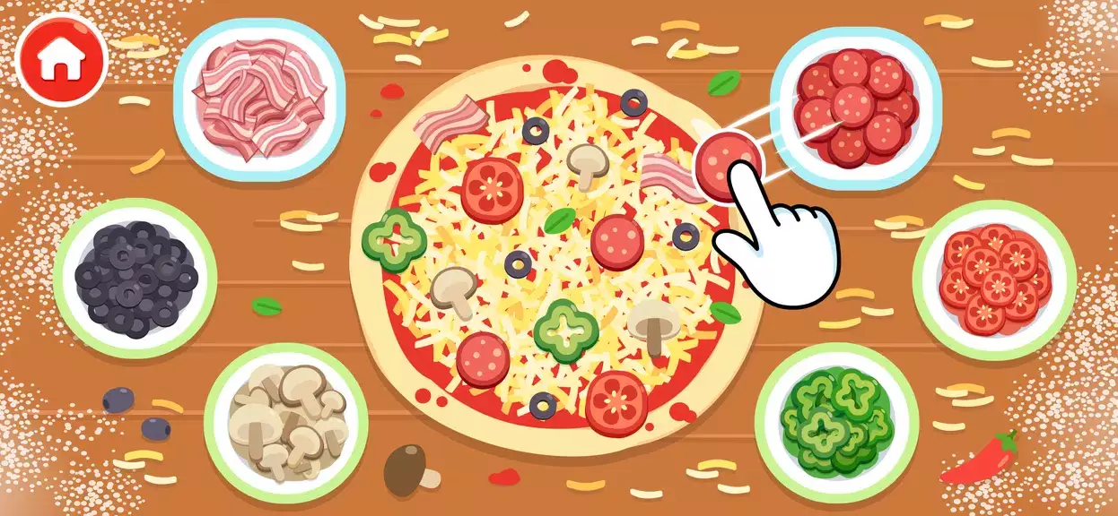 Pizza Cooking Games for Kids Tangkapan skrin 0