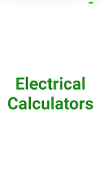 Electrical Calculator應用截圖第1張