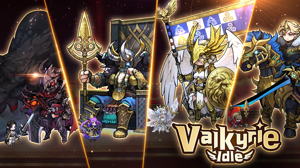 Valkyrie Idle Mod ဖန်သားပြင်ဓာတ်ပုံ 0