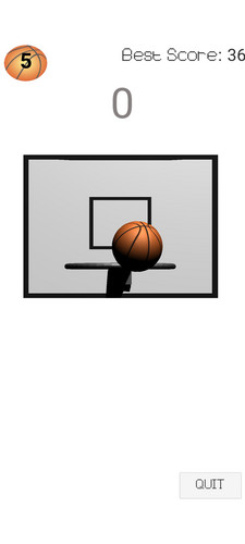 Basketball Shooter Captura de pantalla 1