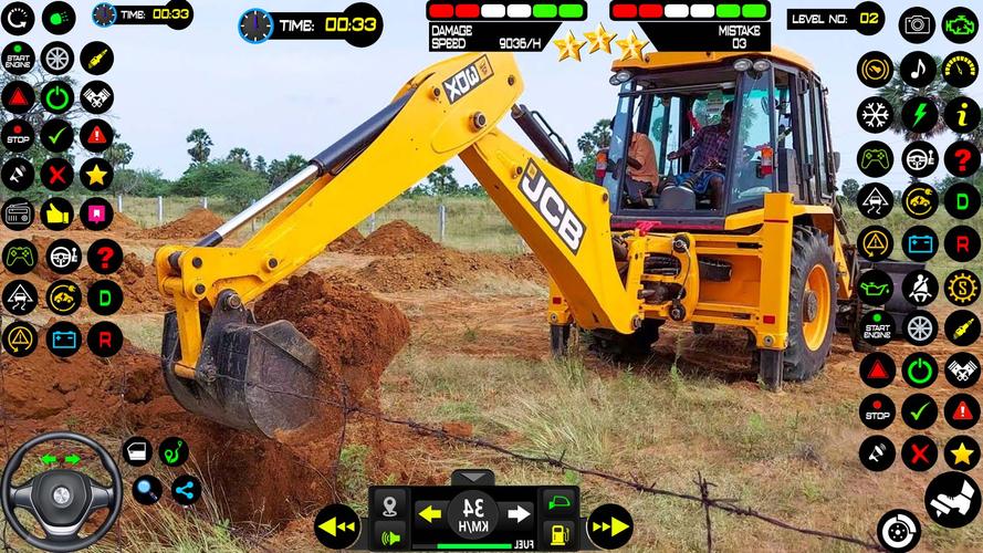 Real Snow Excavator - JCB Ảnh chụp màn hình 1