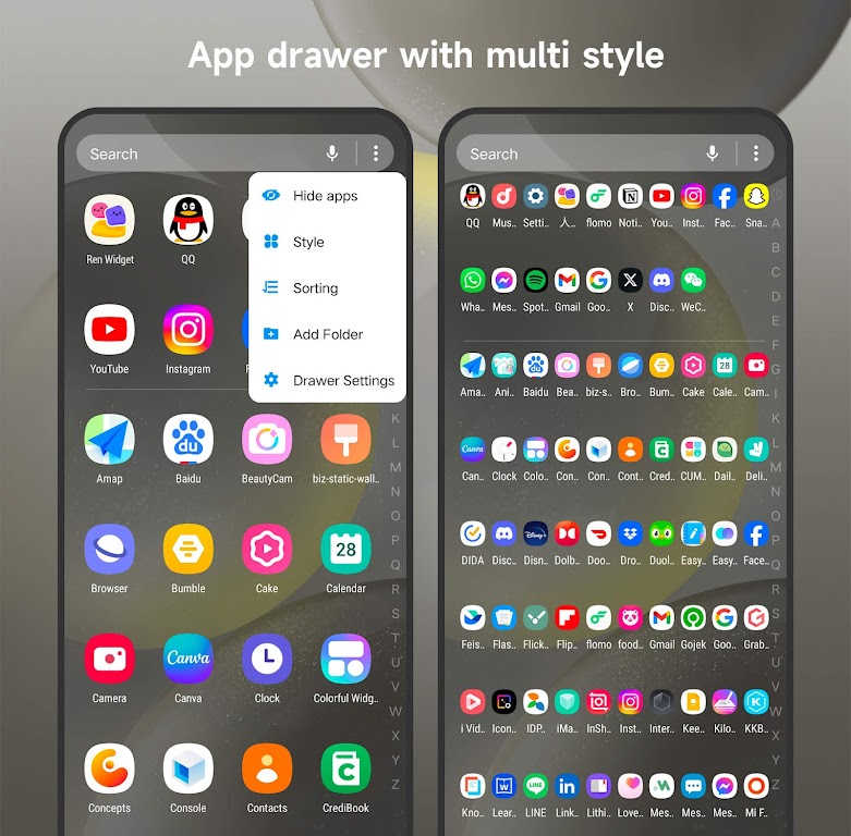 Cool S24 Launcher Galaxy OneUI Mod ဖန်သားပြင်ဓာတ်ပုံ 2
