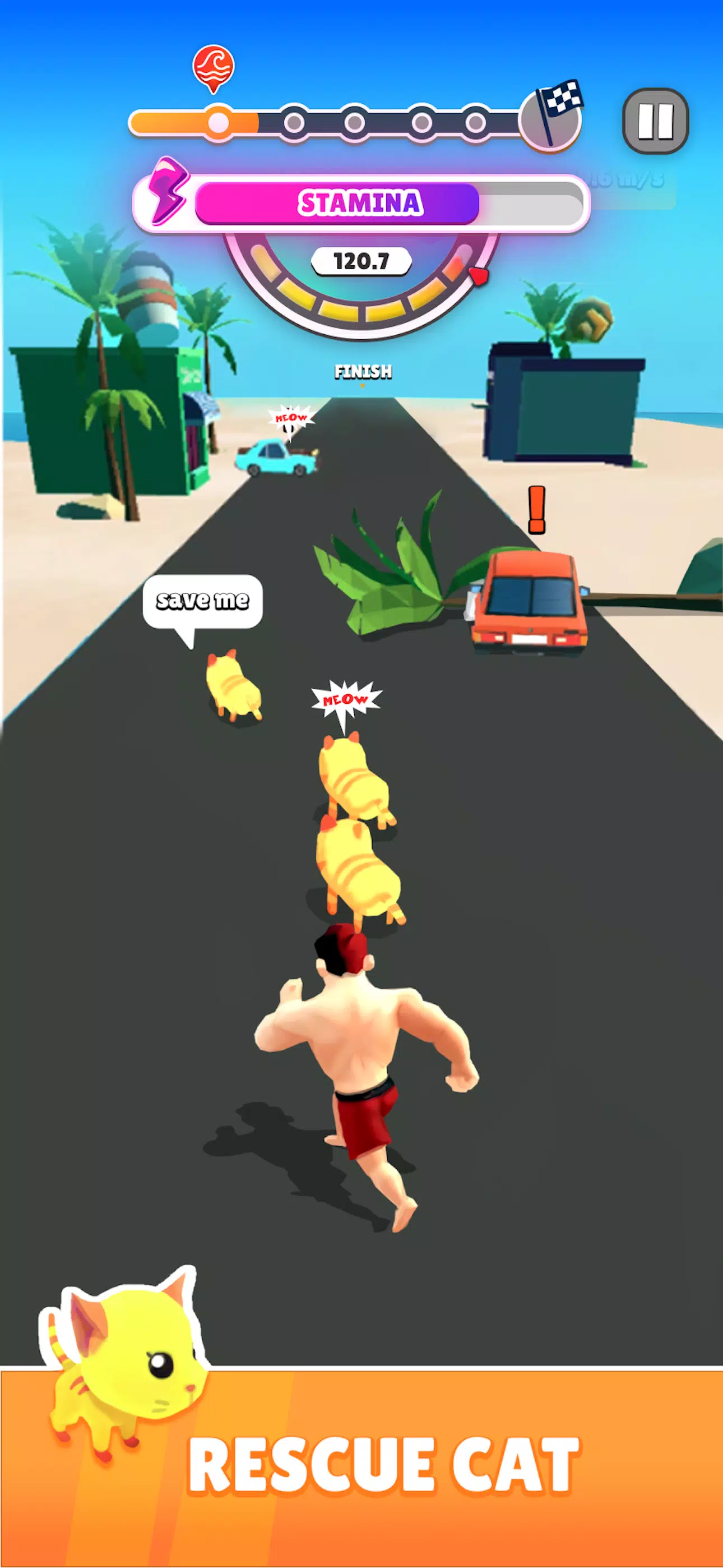 Rescue Run: Save the Cats Screenshot 2