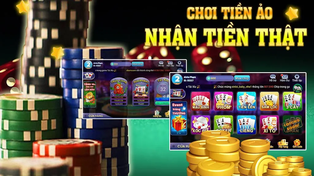 Game bai 3C doi thuong, danh bai online, game 3c Zrzut ekranu 0