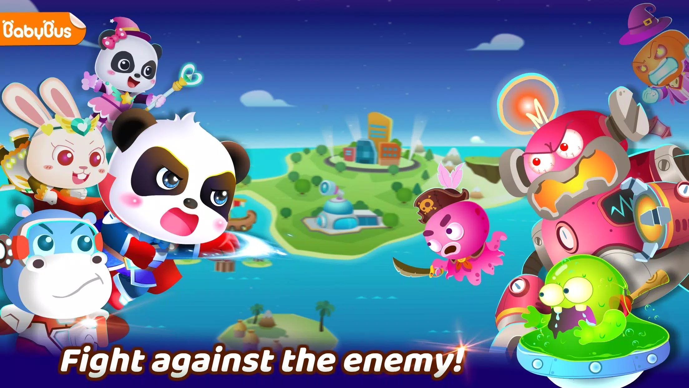 Little Panda's Hero Battle Schermafbeelding 0