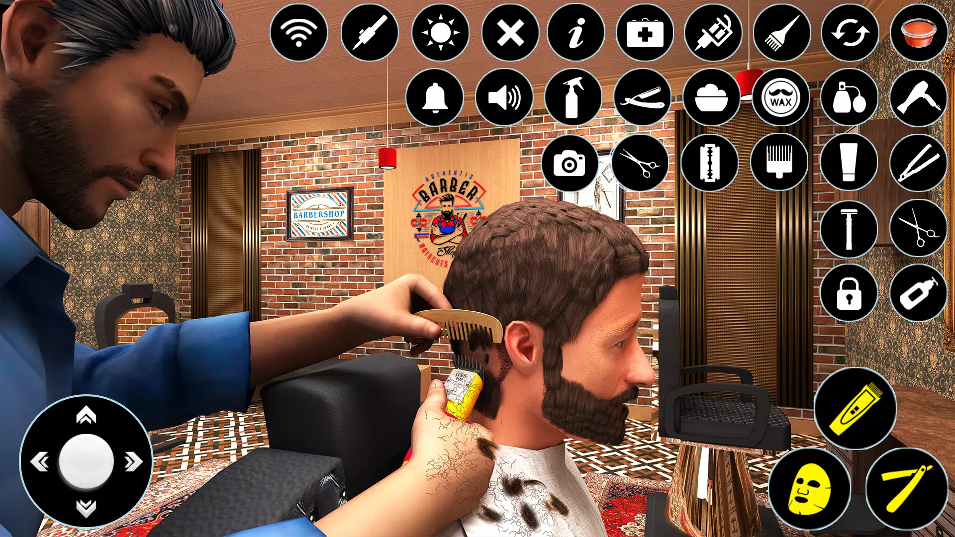 Barber Shop Game: Hair Salon Ảnh chụp màn hình 2