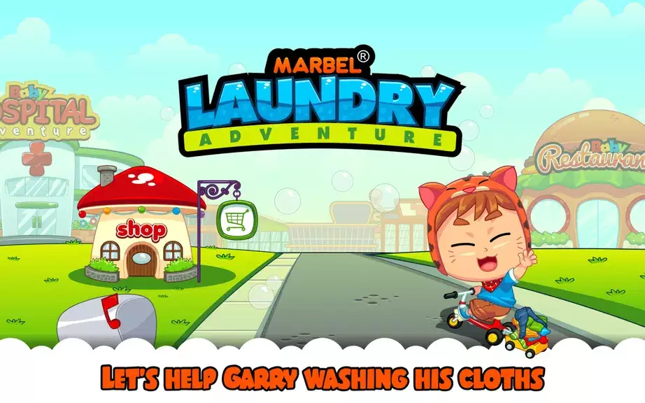 Marbel Laundry - Kids Game ဖန်သားပြင်ဓာတ်ပုံ 0