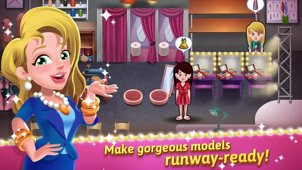 Model Salon Dash: Fashion Game应用截图第0张