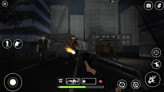 Zombie Shooting Games offline Schermafbeelding 1