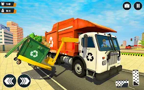 Real Garbage Truck Simulator Ảnh chụp màn hình 2