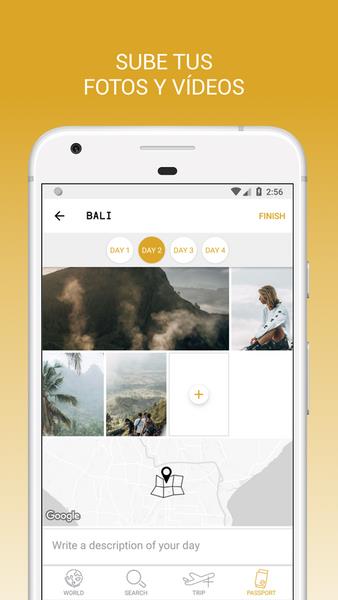 Passporter - Planifica y viaja Captura de pantalla 0