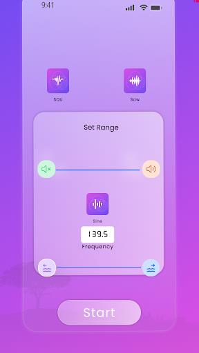 Hz Tone Frequency Generator スクリーンショット 2