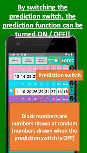 Loto prediction machine Screenshot 1