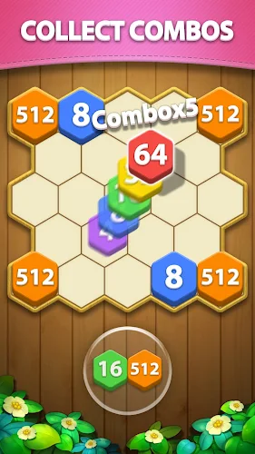 Hexa Block Puzzle - Merge!应用截图第1张