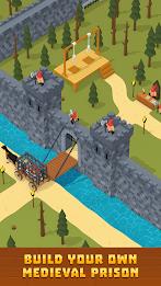 Idle Medieval Prison Tycoon Schermafbeelding 0