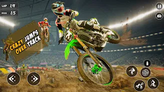 Dirt Bike Games: Motocross 3d Ảnh chụp màn hình 0