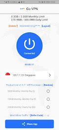 Go VPN - Google One-Key SignIn Schermafbeelding 1