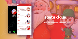 (Santa claus - video call with Tangkapan skrin 2