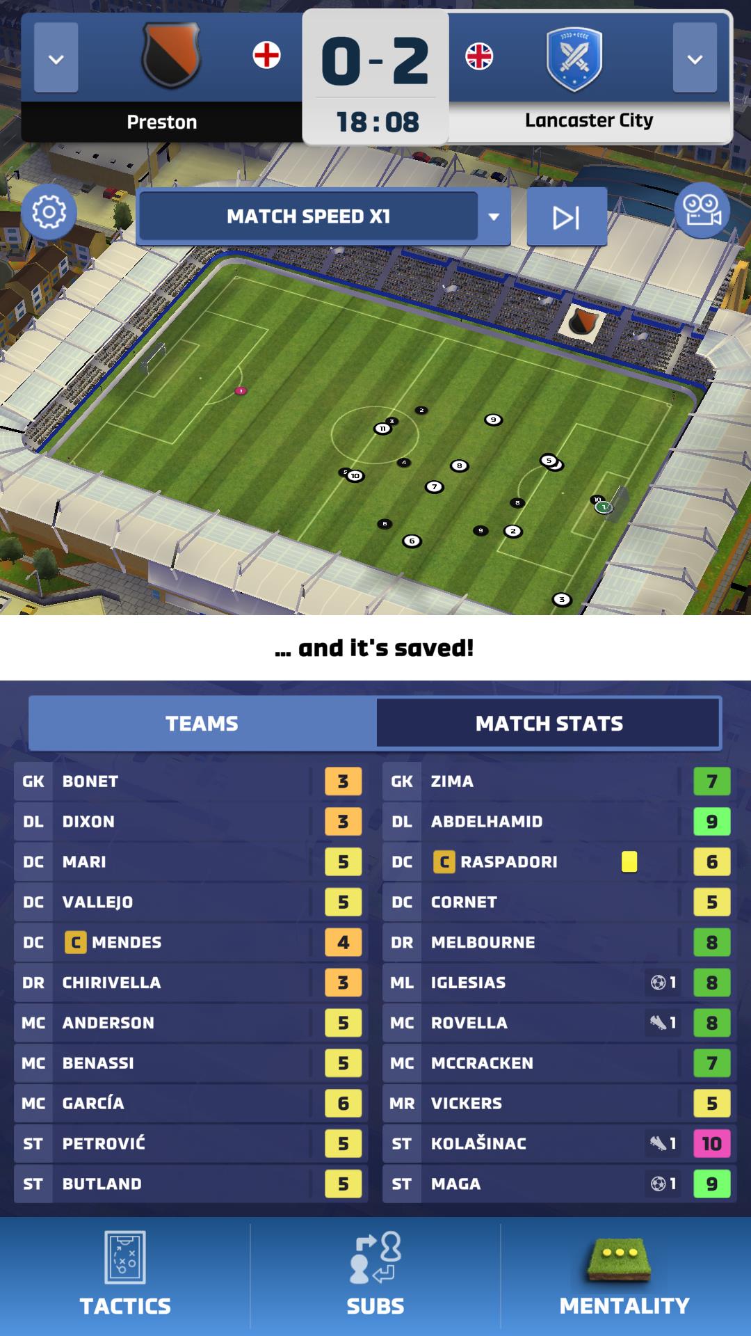 Soccer - Matchday Manager 24 स्क्रीनशॉट 0