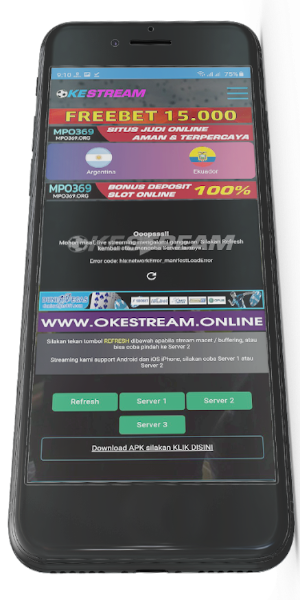 Okestream .info tv स्क्रीनशॉट 0