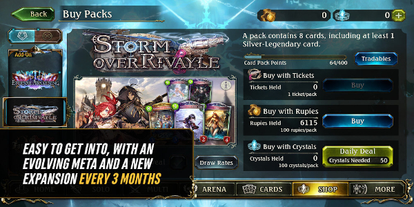 Shadowverse CCG Captura de pantalla 3