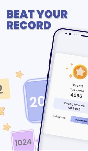 2048 Merge: Puzzle Challenge Скриншот 2