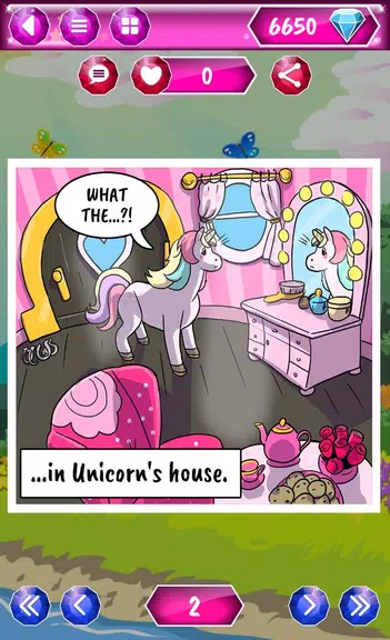 Unicorn Comics Captura de tela 1