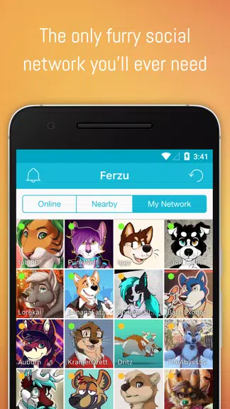 FERZU - Furries Social Network スクリーンショット 0