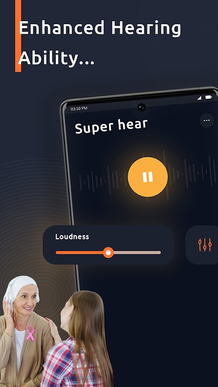 Super Ear – Improve Hearing Mod Ảnh chụp màn hình 2