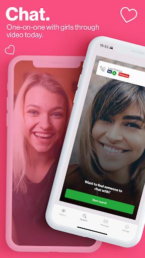 Flirtbees - Video Chat App Tangkapan skrin 1