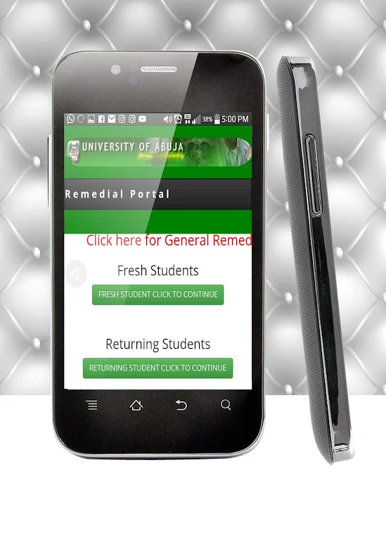 Students Mobile - UNIABUJA Tangkapan skrin 3